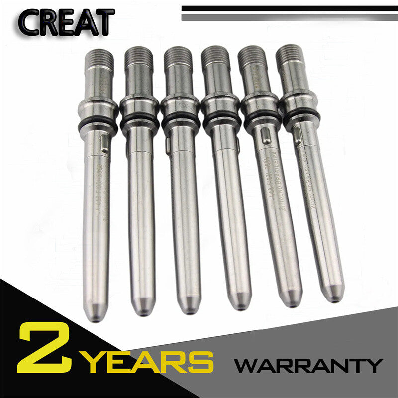 6 INJECTOR connector tubes for 2003-2012 for Dodge Diesel 5.9 6.7L.