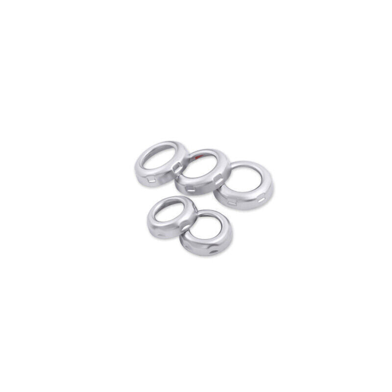 for Range Rover Sport 2010-2013 Silver ABS Middle Console Ac Knob Cover Trim 5X