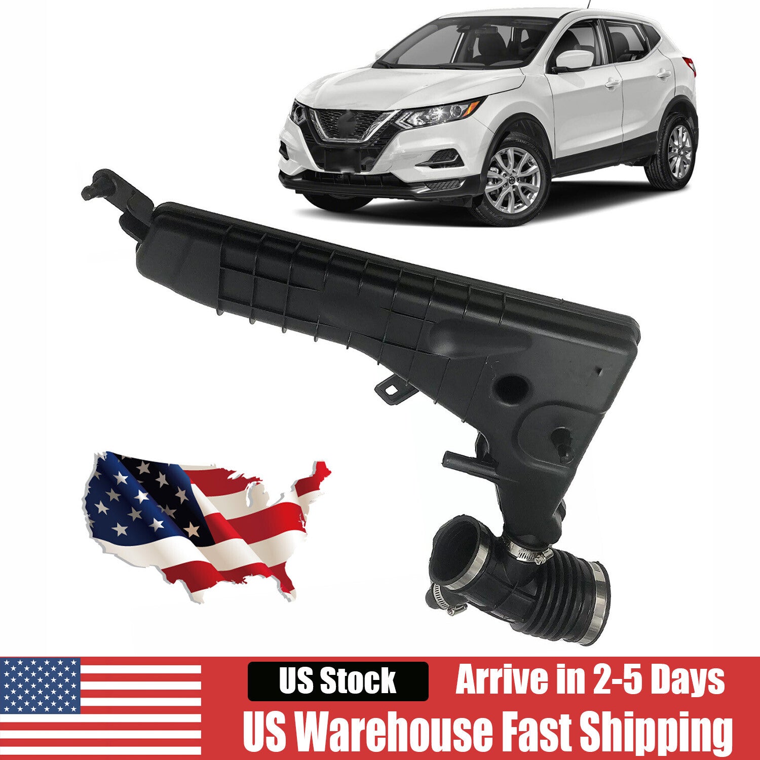Suitable for Nissan Rogue 2.5L 2014 - 2020 165764CL0B Engine Intake Hose Assembly ( ) Q
