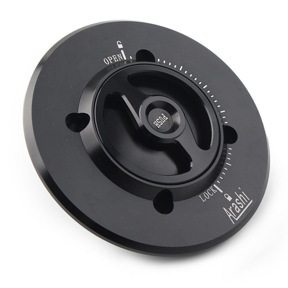 Black Keyless Fuel Gas Tank Cover Cap for RSV1000 RSV4 APRC R Tuono V4R