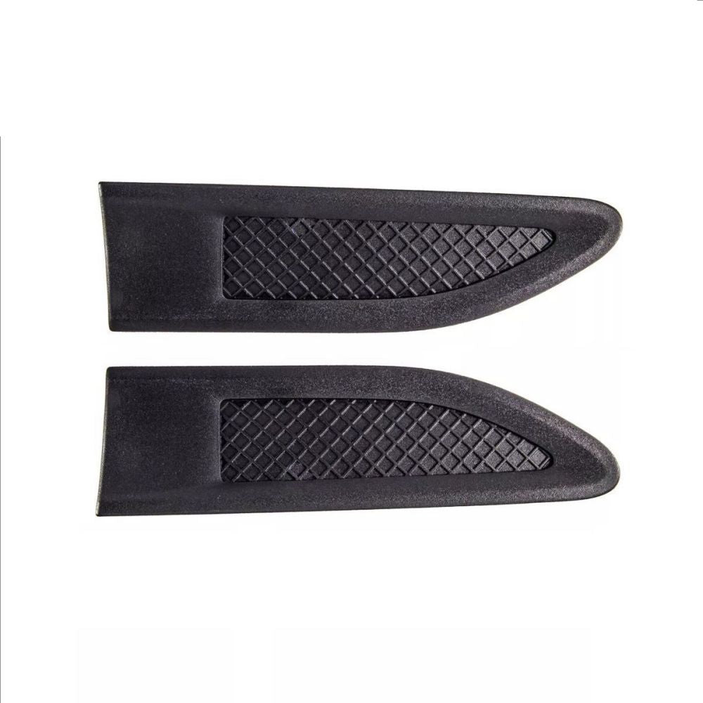 2 Front Left  Right Fender Vent Molding Insert Bezel Black for 2013-2019 Taurus