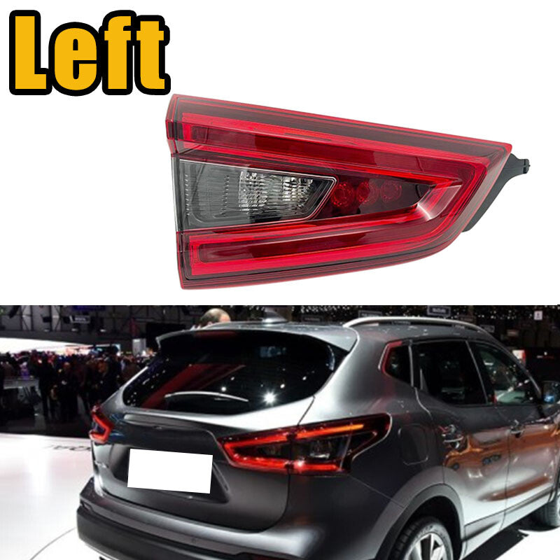 Left Inner Led Rear Tail Light Brake Fog Lamp for Nissan Qashqai 2019 2020