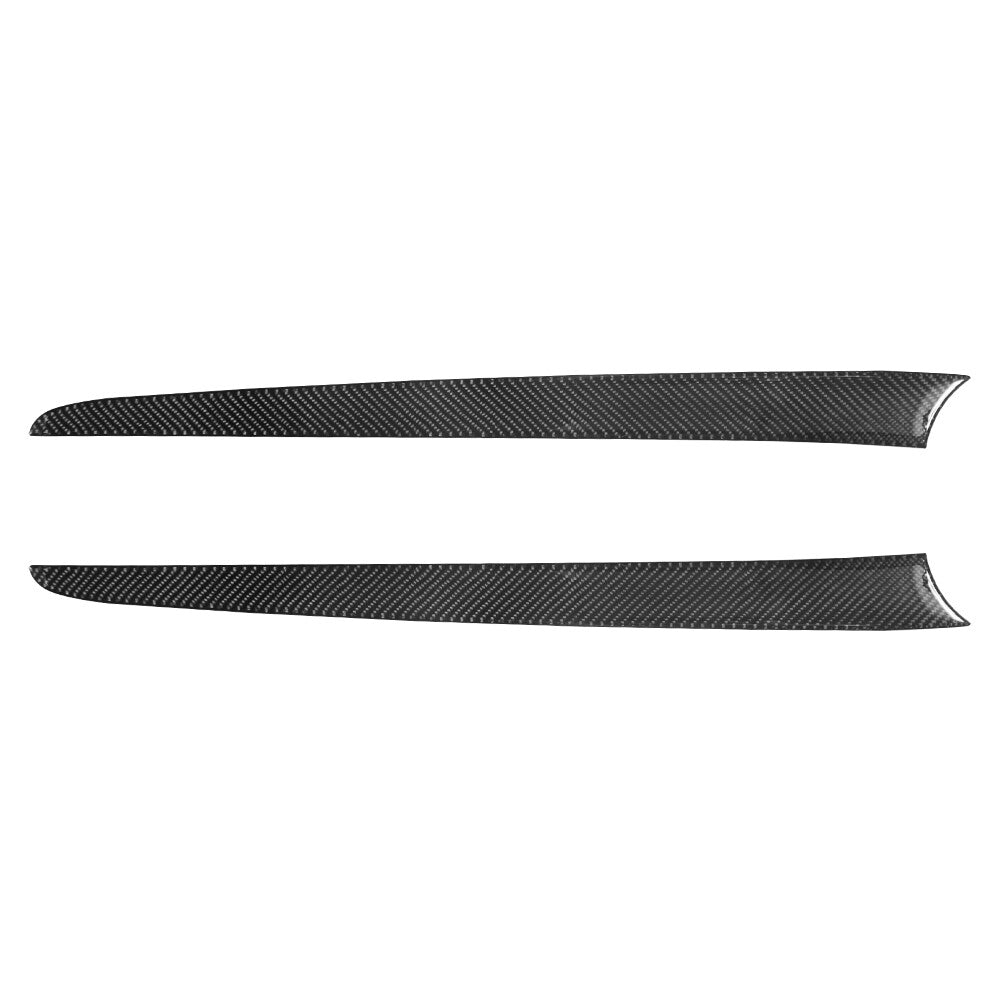 2Pcs Carbon Fiber Interior Gear Shift Cover Trim for Mazda MX-5 Miata 2009-2015 v