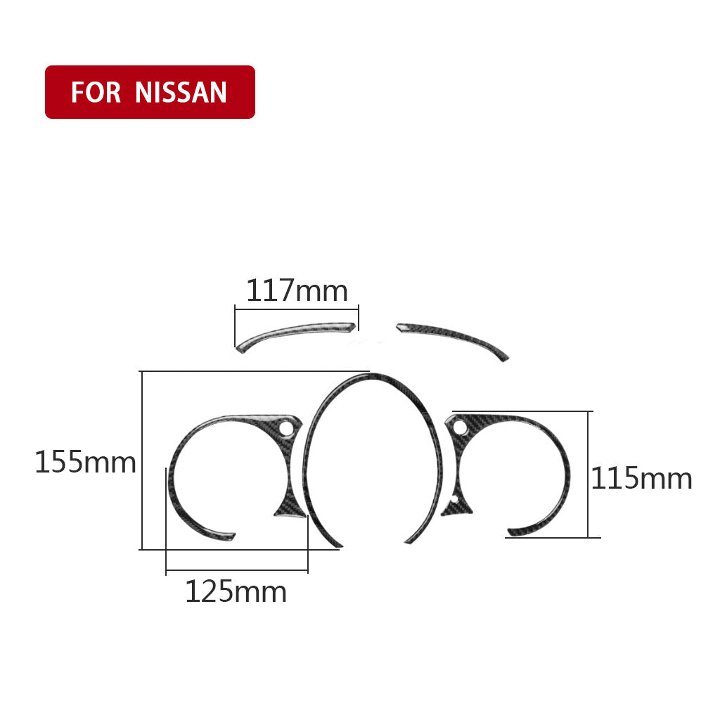 Red Carbon Fiber Reading Light Panel Frame Cover Trim For 718 2016-2022 v