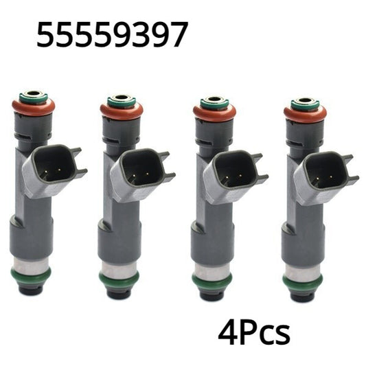 4-pack of new fuel injectors for SAAB 9-3 2.0L Turbo 2007-2011 55559397 8653608- n