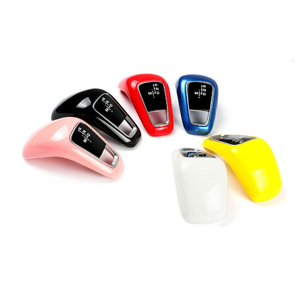 Auto ABS Gear Shift Knob Cover Trim Fit for Porsche for Cayenne 2018-2021 Q