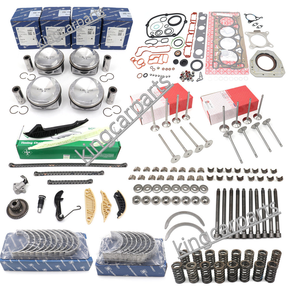 Equipment Manufacturer ( ) Engine Rebuild & Overhaul Piston Kit Suitable for Golf , for Audi A3, A4, A5, TT 1.8TSI