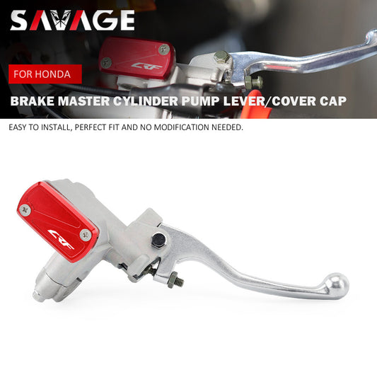 for HONDA CRF250F CRF450R/X CRF125F FB Brake Master Cylinder Pump Lever/Cover Q