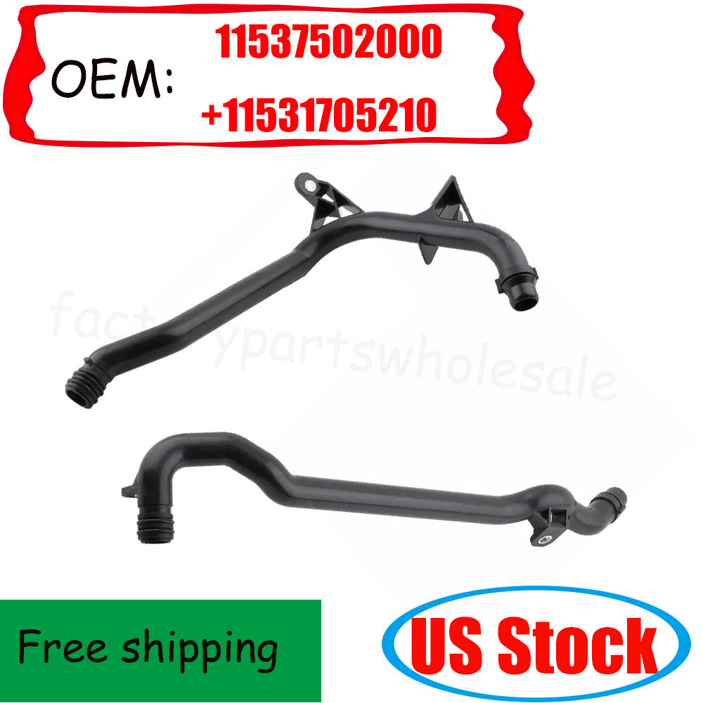 Water & Engine Heater Inlet Coolant Pipe For E39 E46 11537502000+11531705210 n