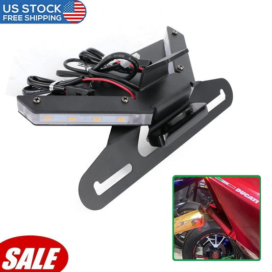 for Ducati Streetfighter 955 V2 1100 V4 S/SP Rear Tail Tidy License Plate Holder Q