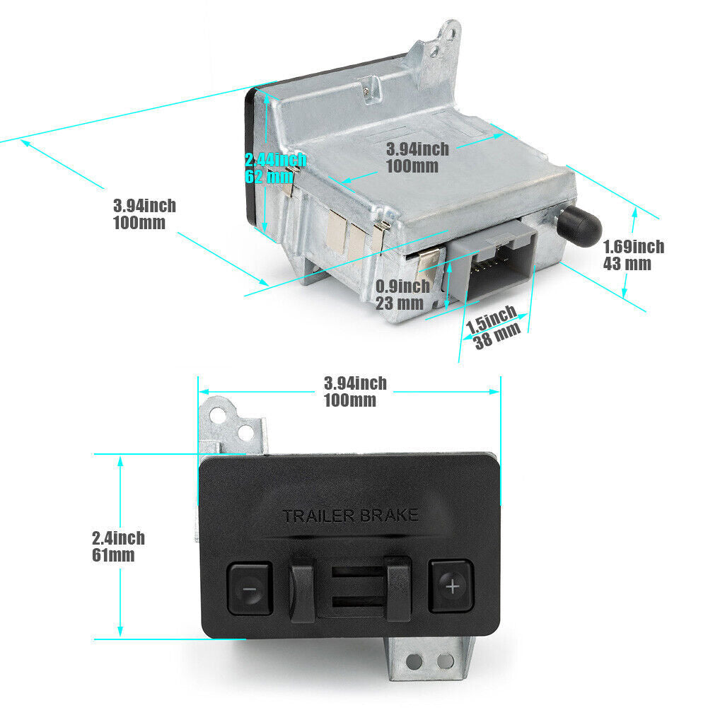 Instrument Panel Trailer Brake Control Module Kit for Ford F-150 5.0L 6.2L BL3Z19H332AA