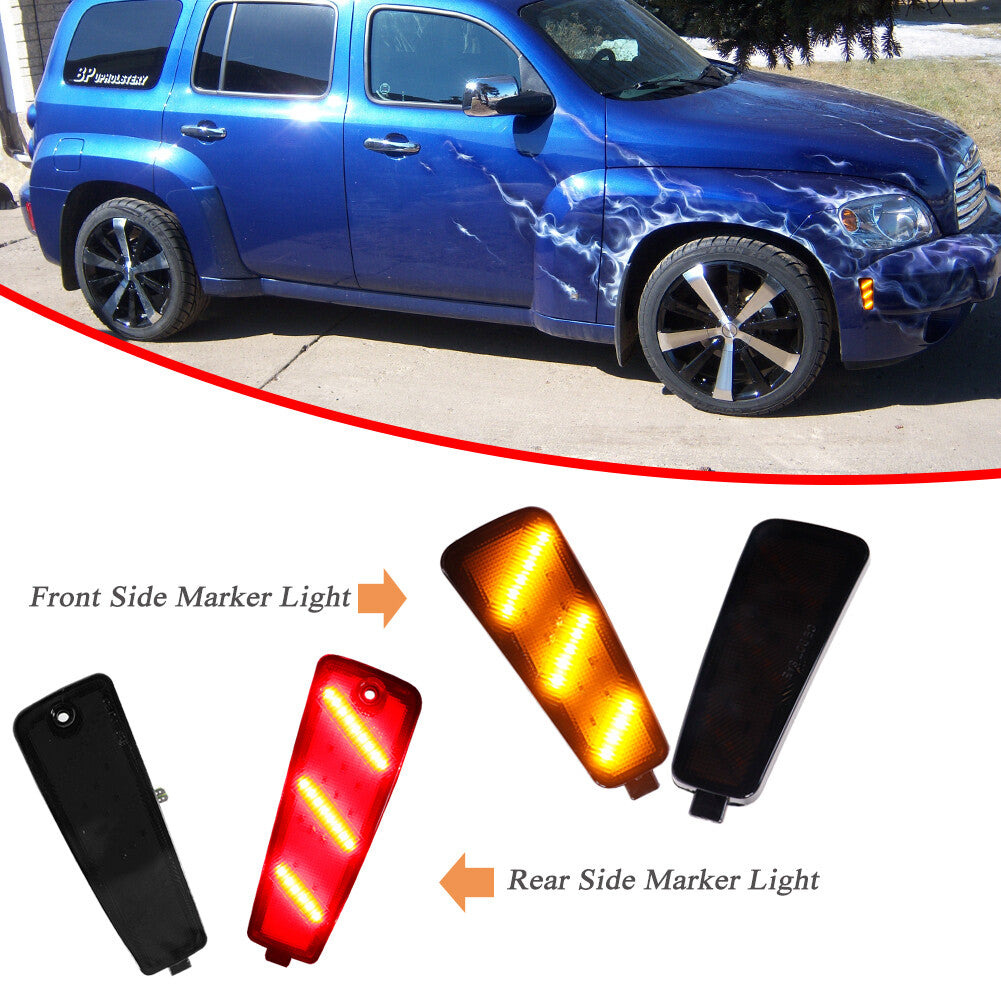 Smoke side marker parking light suitable for 2006, 2007, 2008, 2009, 2010 HHR- v