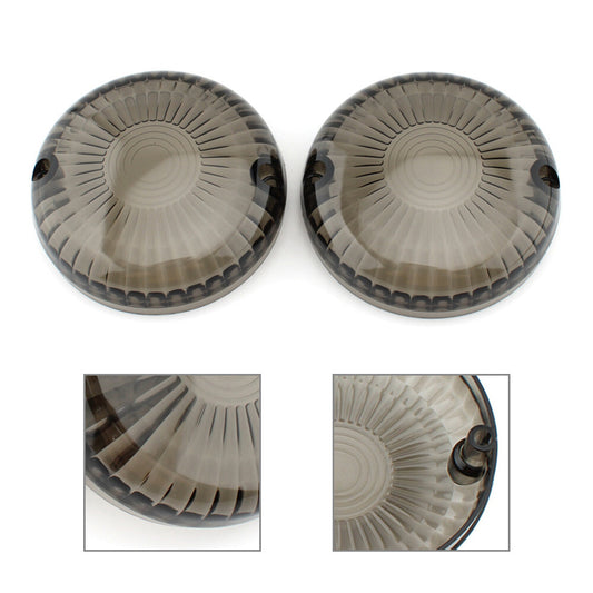 Smoke Turn Signal Light Lens Cover for Yamaha V Star 650 1100 Vmax 1200/1700 Q