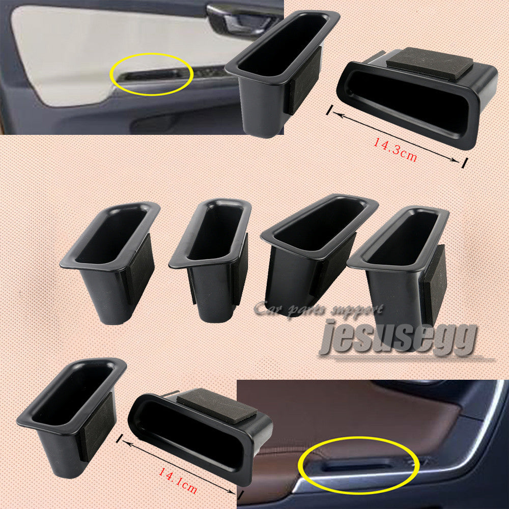 Interior Door Cover Armrest Trim Storage Box Container for Volvo XC60 2009-2016 Q