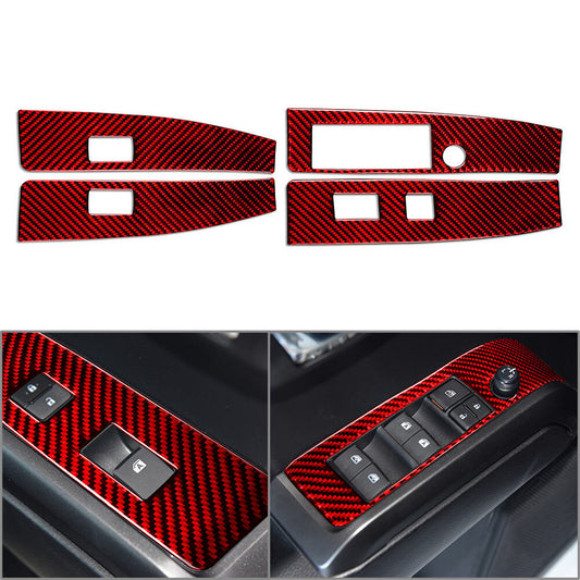 T¨¹r Fenster Aufzug Schalter Control Panel Trim f¨¹r for Toyota Tacoma 2015-22 LHD Rot