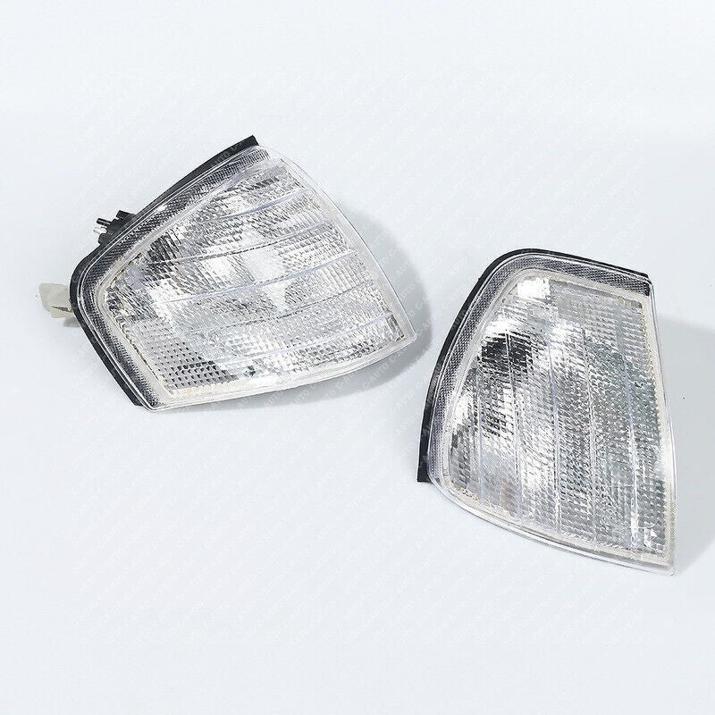Pair For 1994 1995-2000 for Mercedes-Benz C Class W202 Turn Signal Lamp Frame Cover