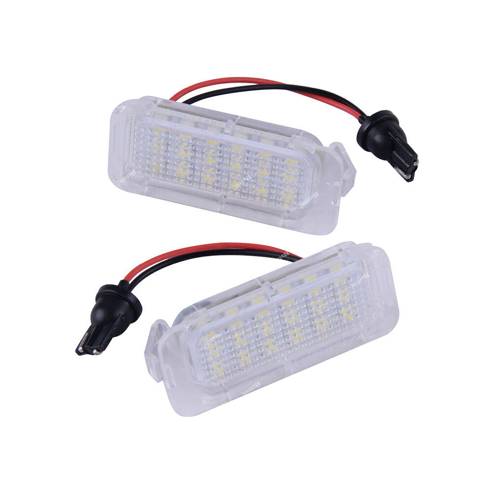 Pair Car LED Number License Plate Light Lamp Fit for Ford Focus Mondeo 2008-2015 Q