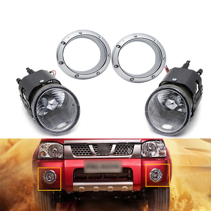 1 Pair Front Bumper Fog lamp Driving Lamp For Paladin D22 2004-2015 v