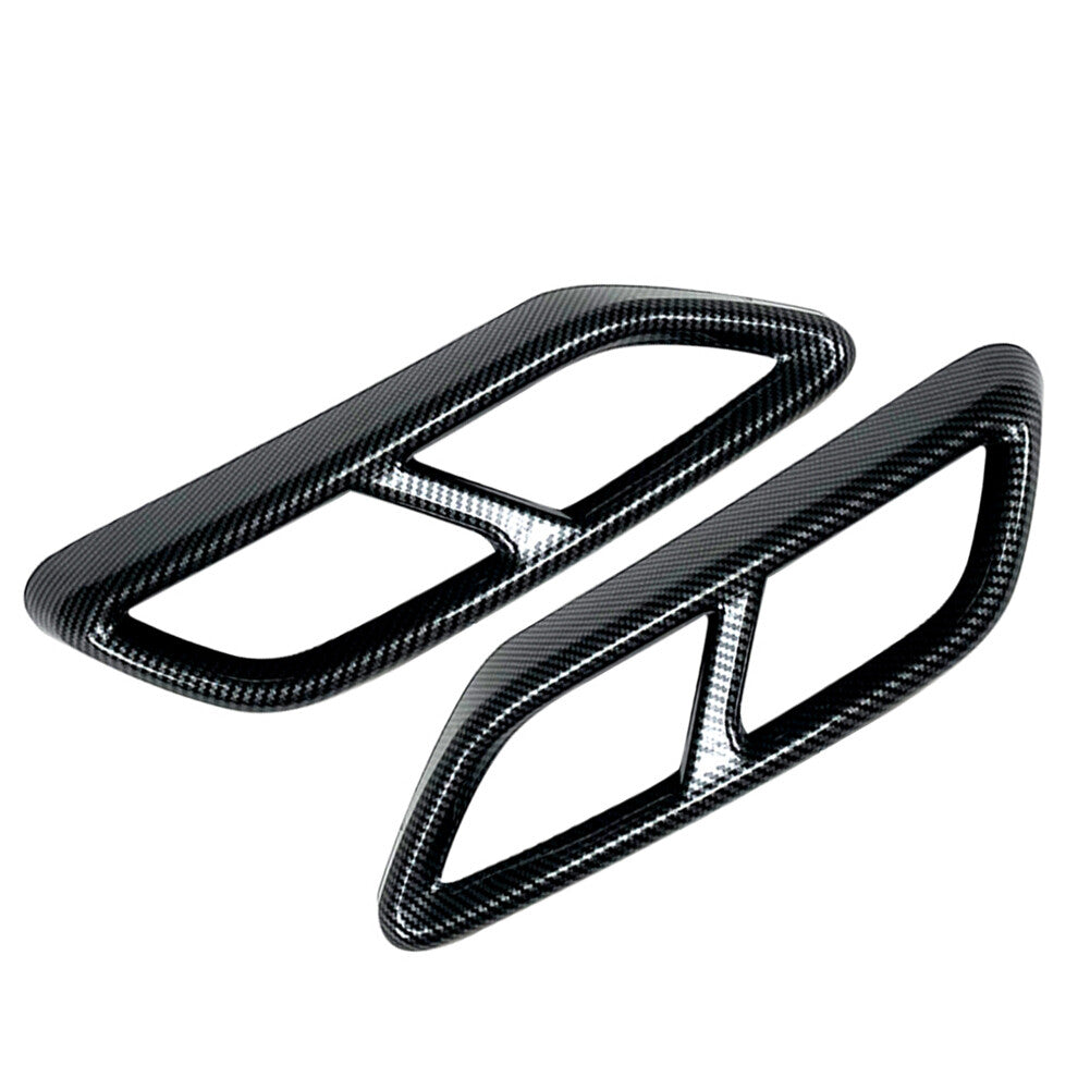 Rear Throat Exhaust Pipe Muffler Tips Cover Trim for Audi A3 8Y 2021-2023 23 21