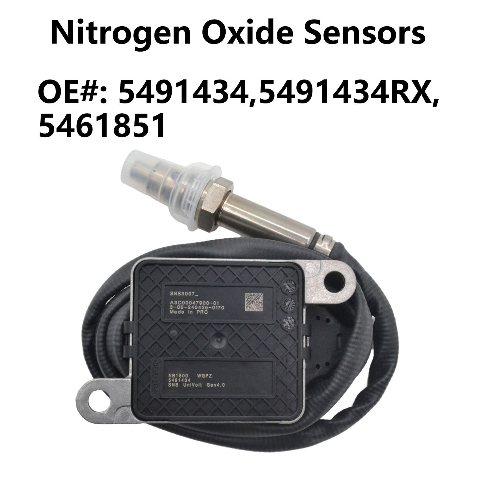 Nitrogen oxide sensor 5491434 is suitable for Ram 2500 3500 4500 5500 6.7L diesel L6 Q