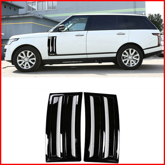for Range Rover L405 2013-2021 Side Air Vent Fender Grille Moulding Trim replace