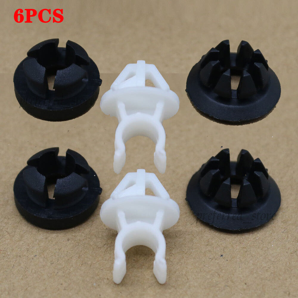 6-piece set cover support prop pole bracket clamp 91503-SS0-003 for Honda Odyssey - v