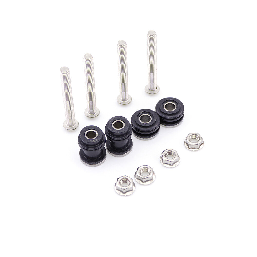 Detachable Sissy Bar Backrest Docking Hardware Set for Harley 883 1200 04-18