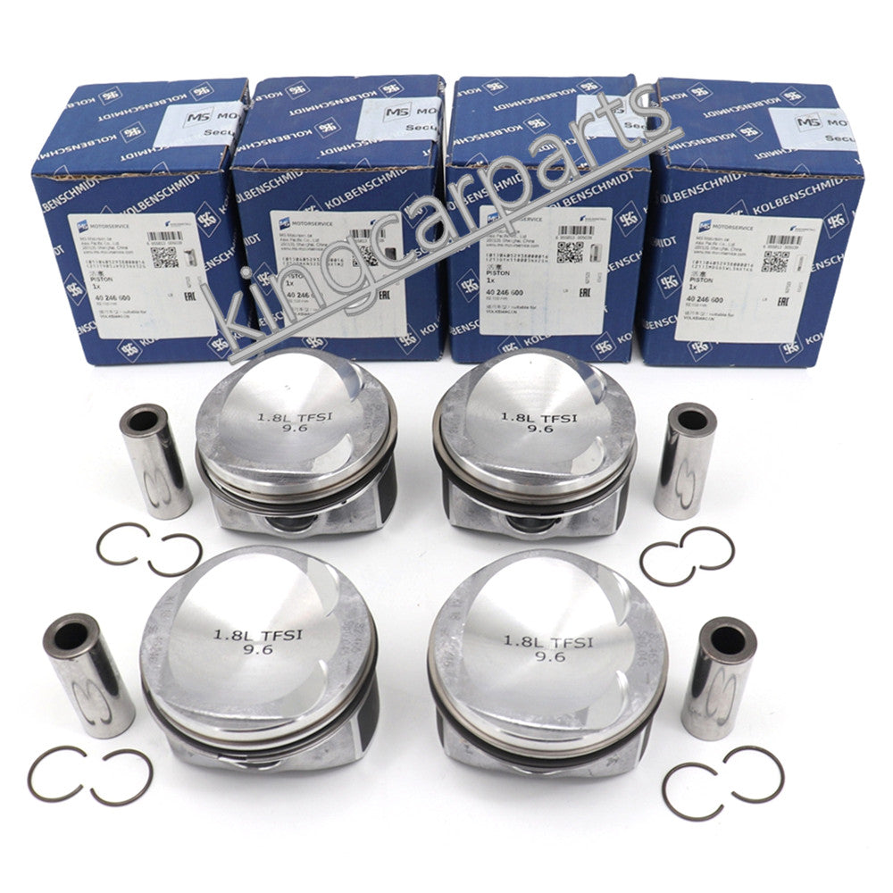 4 pistols and rings, 82.5 mm x 21 mm, suitable for Audi A3, A4, A5, TT, for Golf , for Passat , CC 1.8T, CDH-