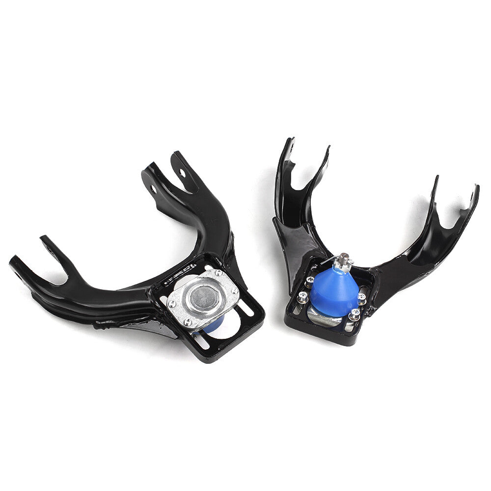 Black For 92-95 EG EJ Front Upper Control Arm Adjustable Camber Kit
