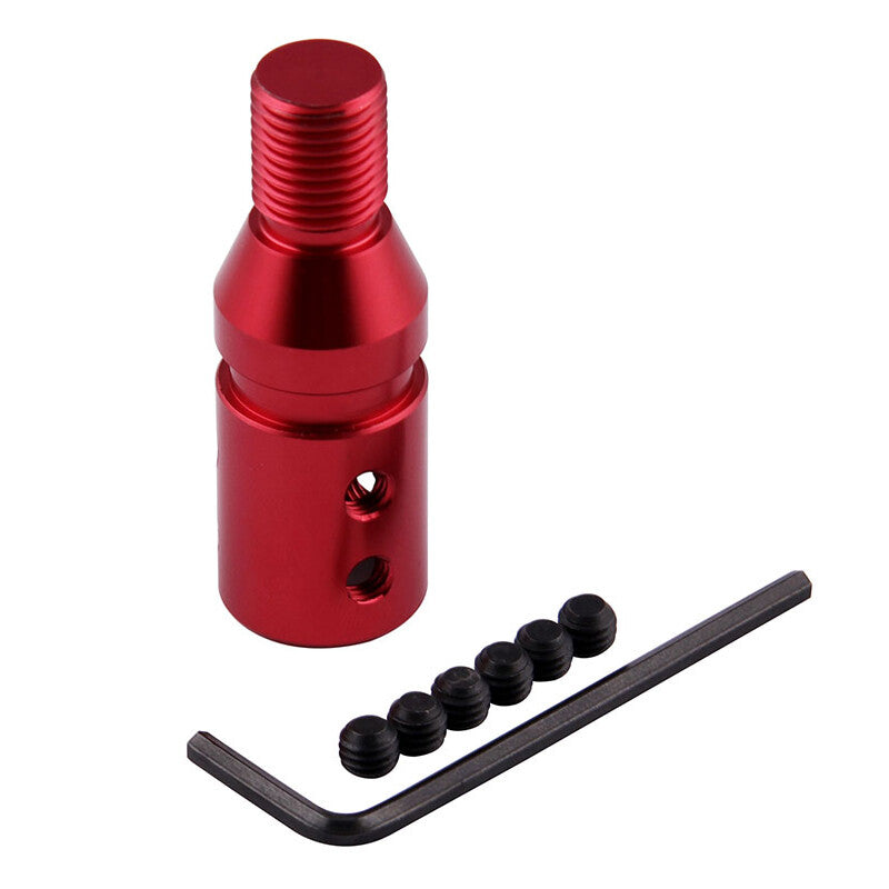 Shift knob shifter adapter M12 x 1.25 for non-threaded manual transmissions in cars - n