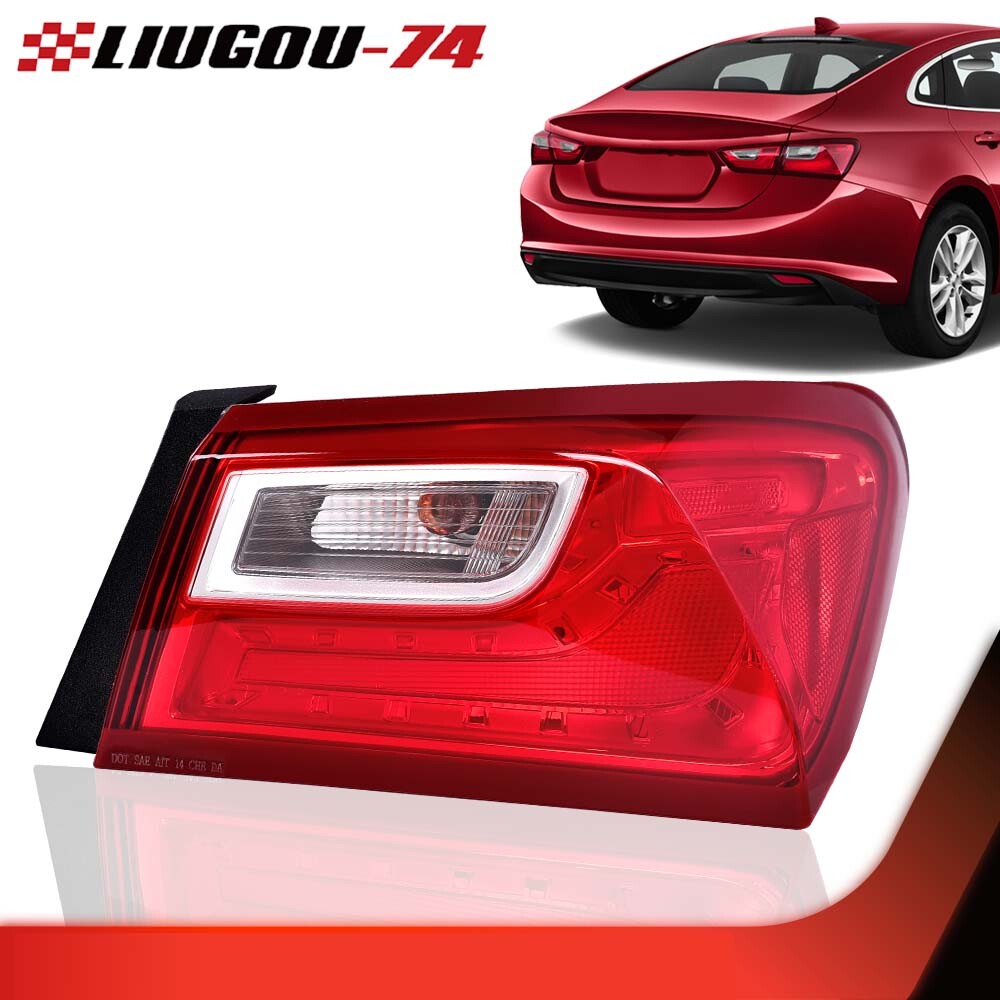 External taillight replacement for passenger's right-hand side, suitable for 16-20 for Chevrolet Malibu