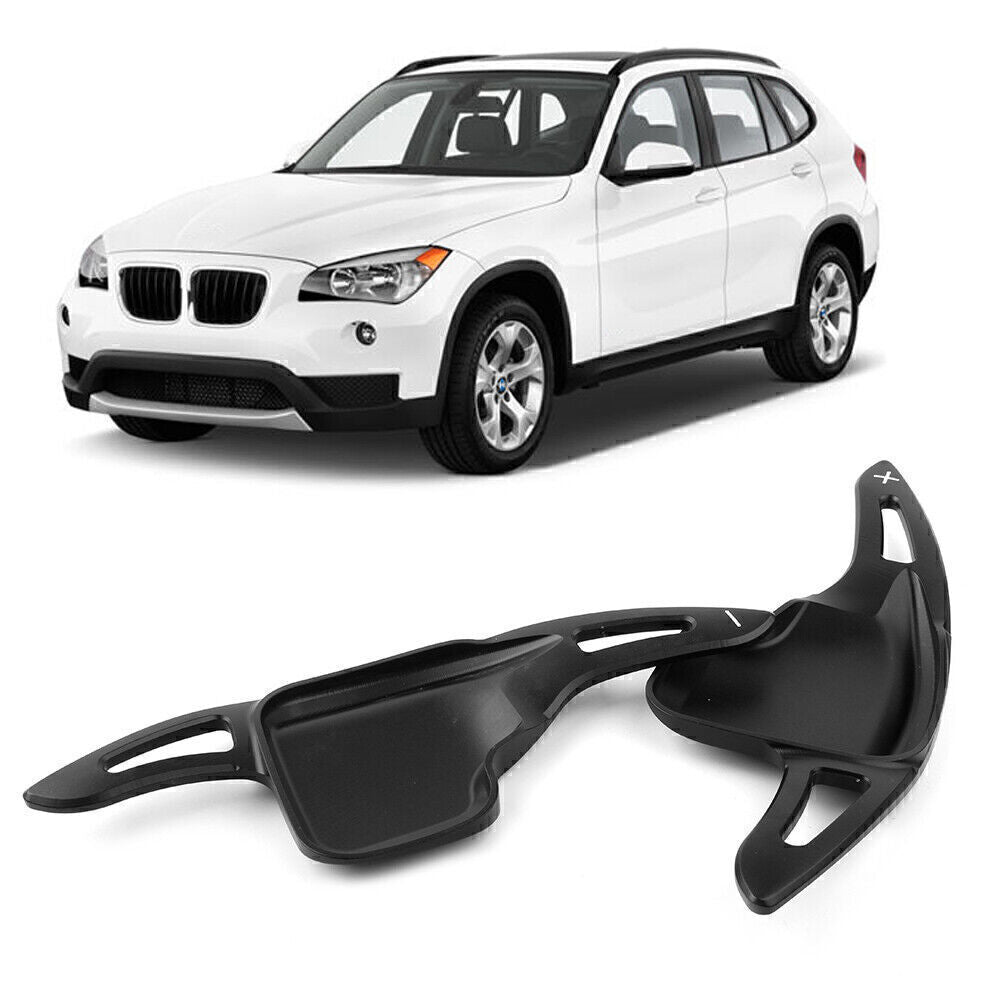 Steering Wheel Shift Paddle Shifter Trim Cover for BMW 2 3 4 5 6 Series X1 2pcs