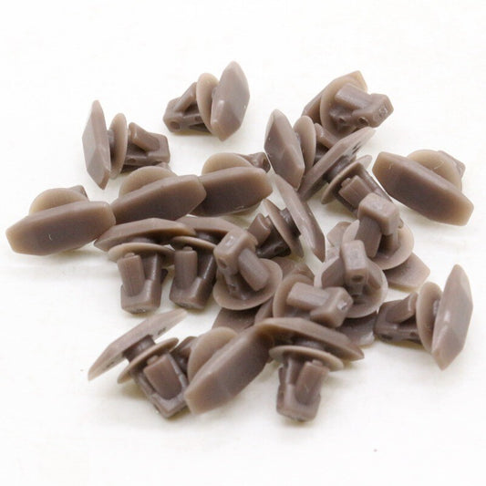 15 Bonnet Rubber Weatherstrip Clips for Mitsubishi MU481027