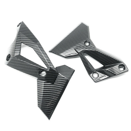 Carbon Fiber Side Frame Radiator Guard Fairing for KAWASAKI Z400 Z 400 2019-2023