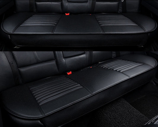 1* Car rear half-surround for seat cover, breathable polyurethane synthetic leather pad, for seat cushion Q