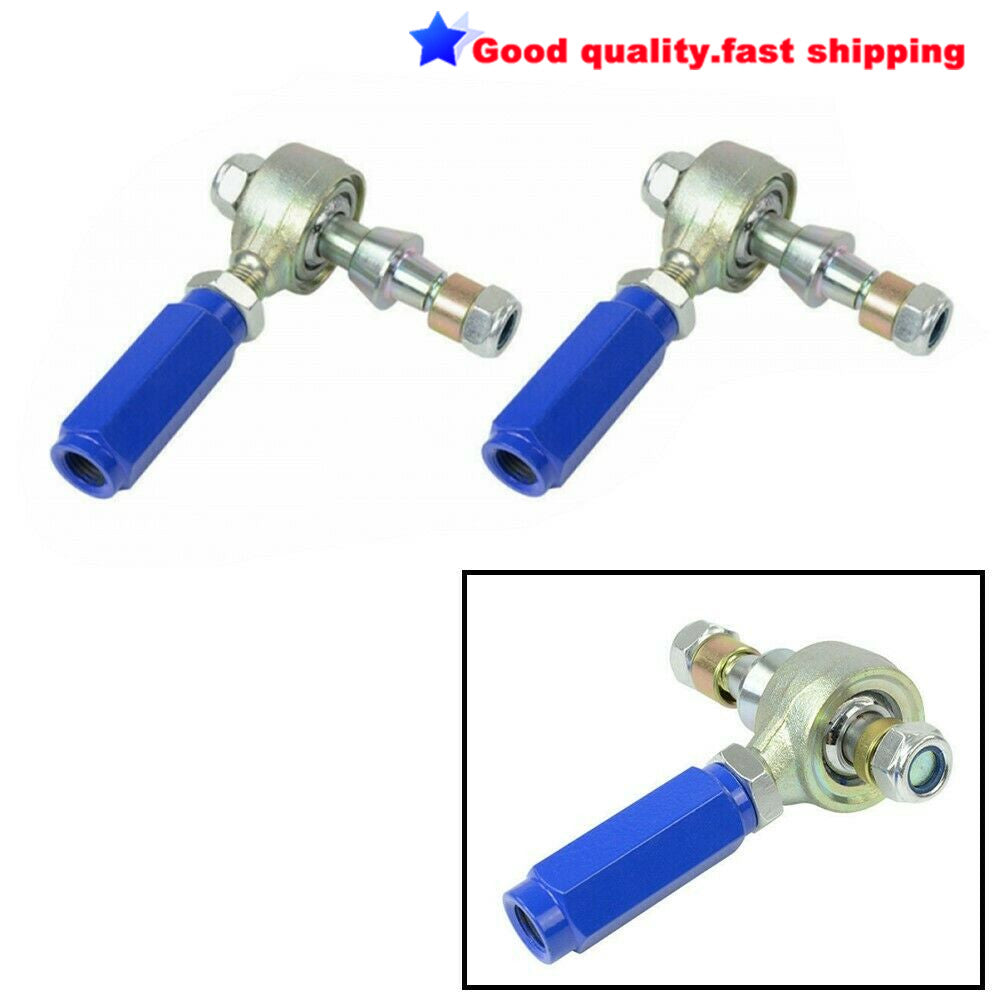 2pcs Car Rear Suspension Front Outer Tie Rod End Arm Fit 240sx 95-98 S14 n