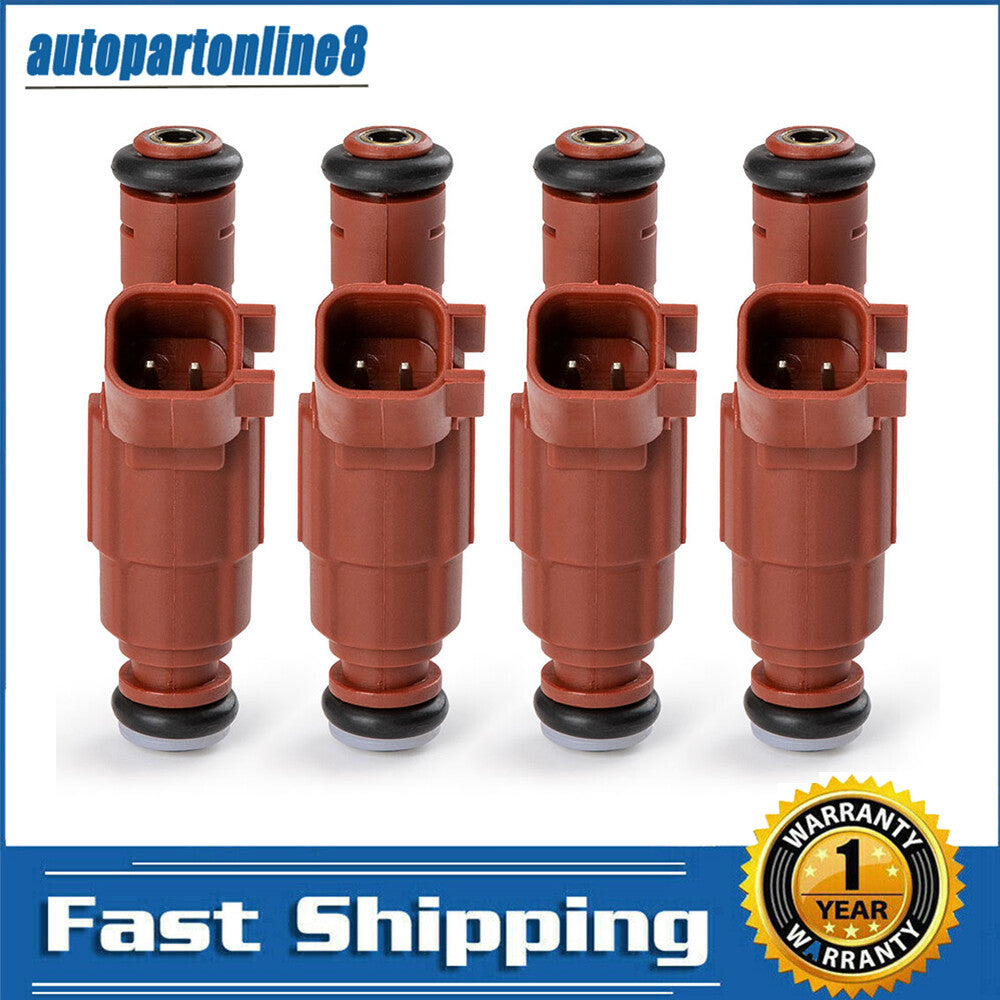 Set of 4 12-Hole 24LB Fuel Injectors for Jeep for Wrangler for Dodge 4.0L EV6 0280156161