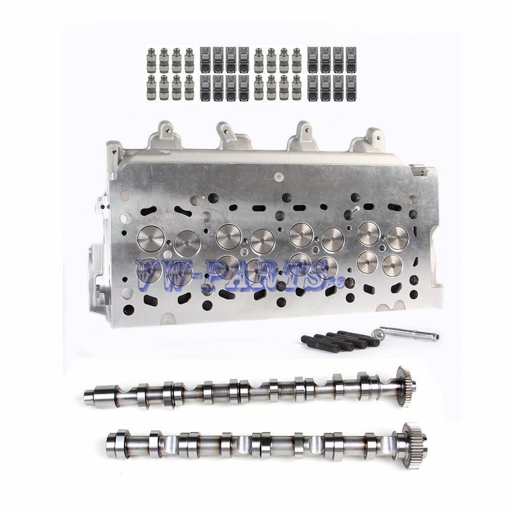 2.0TDI Cylinder Head & Camshafts & Valve Lifter &Rocker Arms Kit For CAA CCH CFC Q