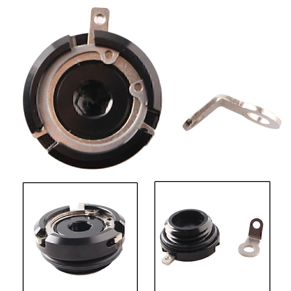Oil Filler Cap Set Motorcycle Fit for Yamaha 1984 1985 FJ1100 & FZ1 2001-2012 Black Q