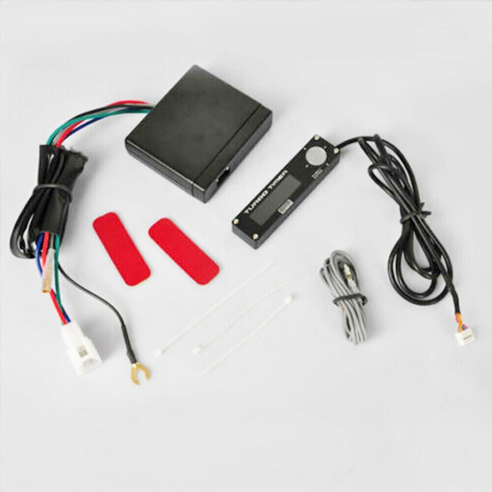 Universal Auto Blue LED Turbo Timer Delay Flameout Control Unit For Turbo New n