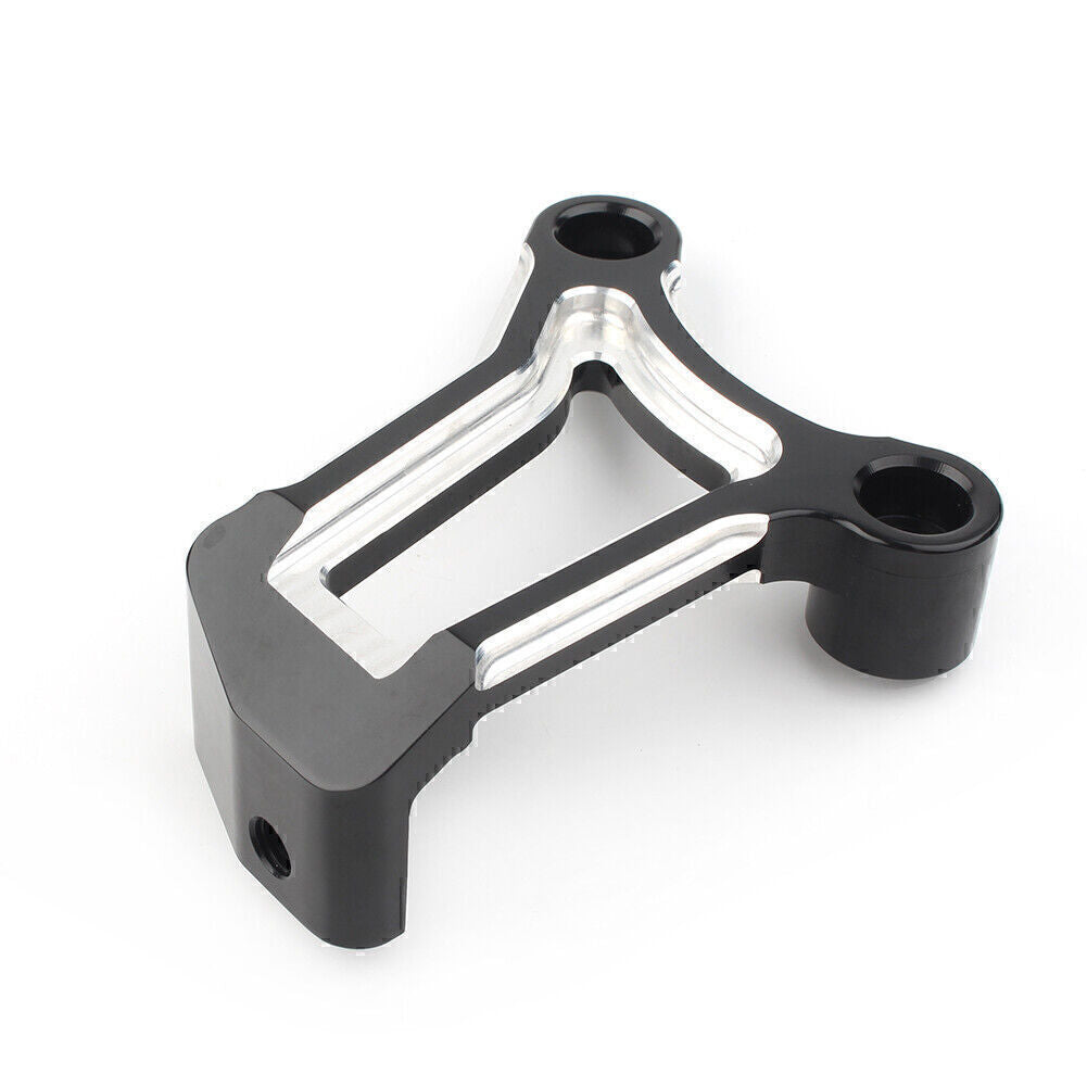CNC Motorhalterung schwarz f¨¹r for Harley Touring Road Street Glide 2009-2016