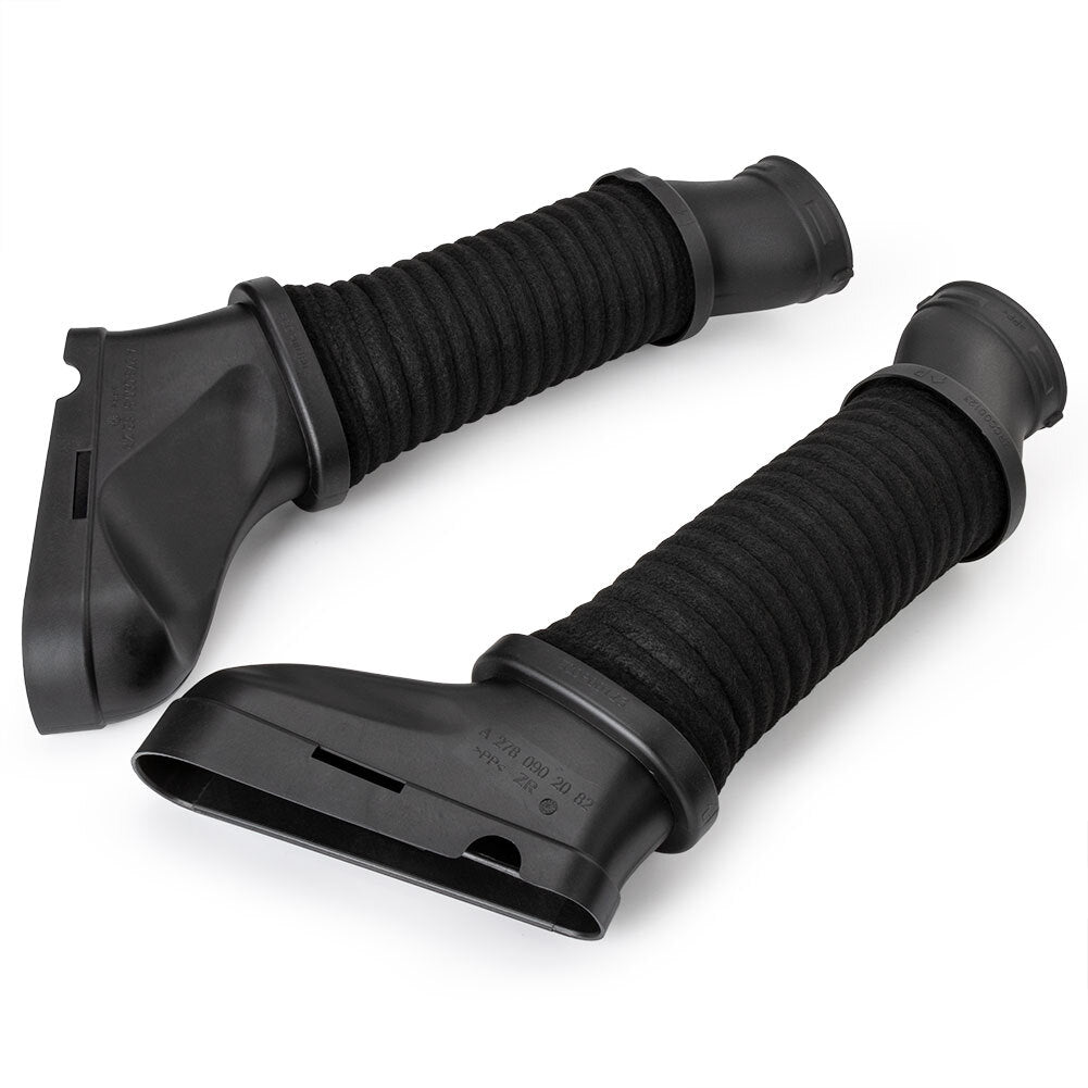 A pair of LH right-hand grip air purifier intake hoses suitable for 2012-2017 E550, CLS550, E63, and AMG models. n