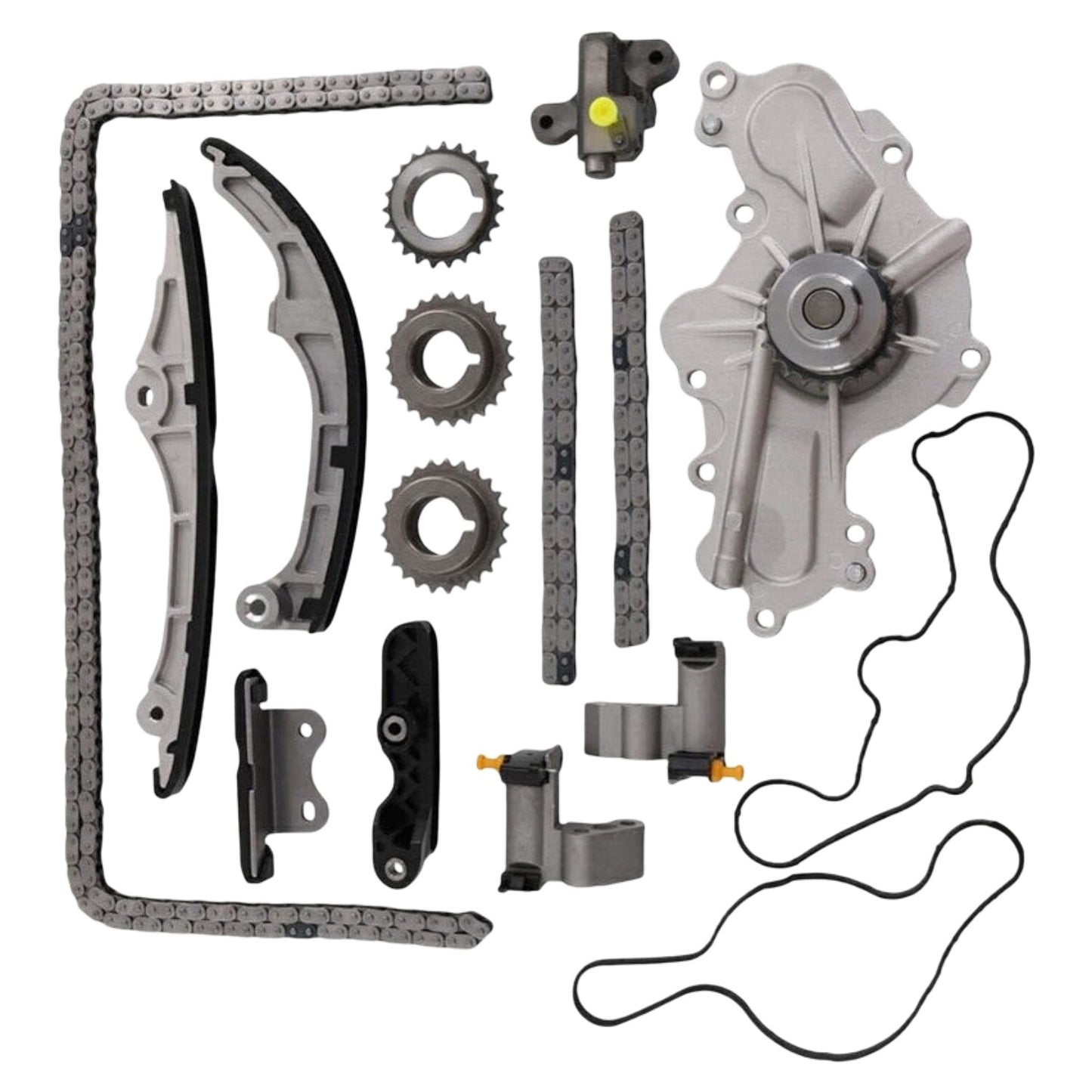 Timing Chain Kit Water Pump for 07-10 for Ford Edge Taurus for Lincoln Mkz V6 3.5 3.7L M