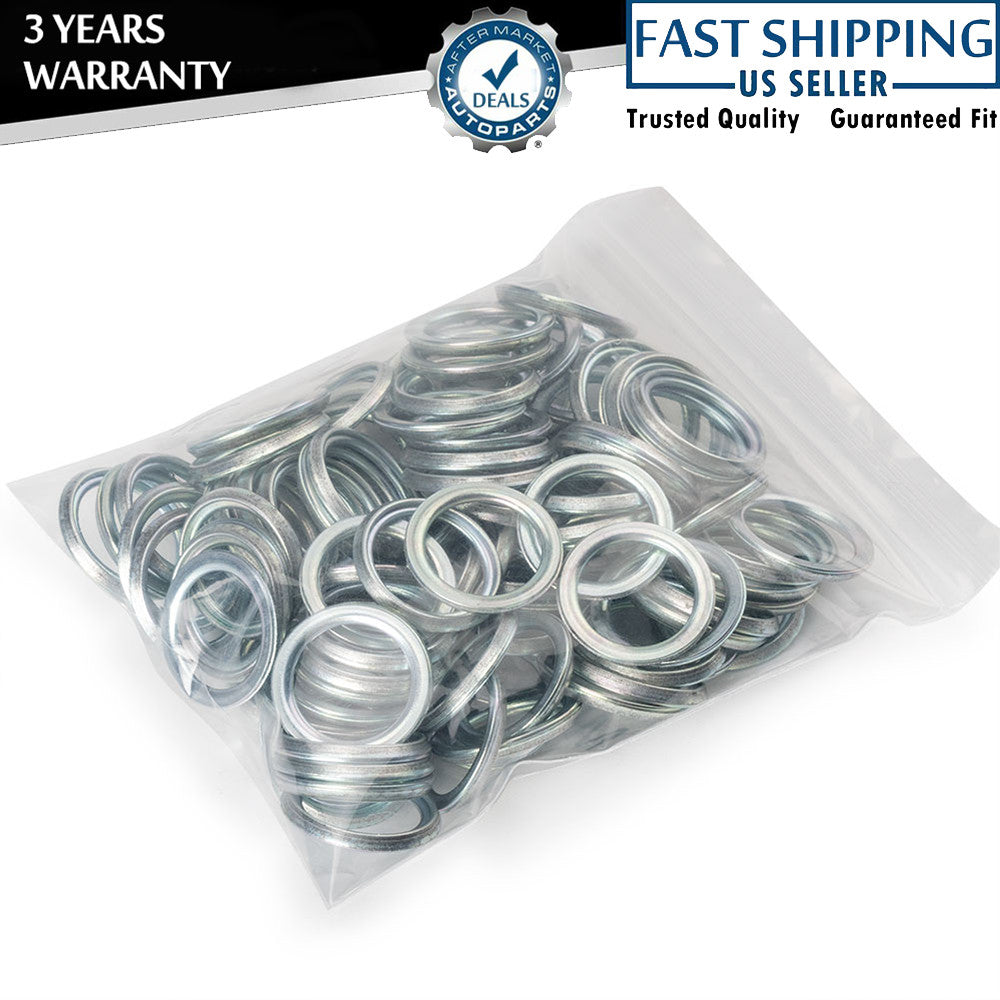 100x MD050317 Suitable for Mitsubishi oil drain plug crushing washing machine gasket B6 Q