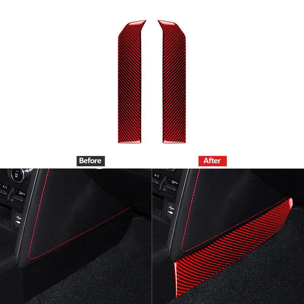 Carbon Fiber Rear Door Panel Cover for Jeep for Wrangler Jl 2018+ Gladiator 2020+ v