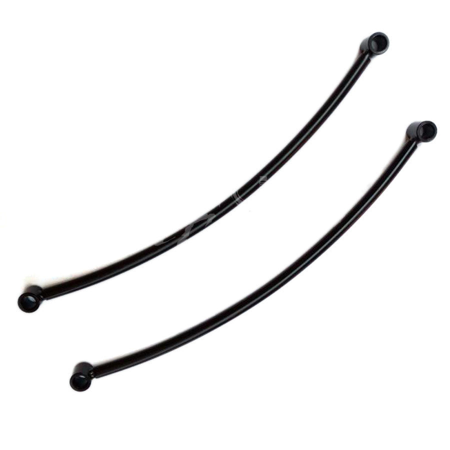 Black Rear Fender Rail Support Bracket Mount Holder for Harley Cruiser Bobber