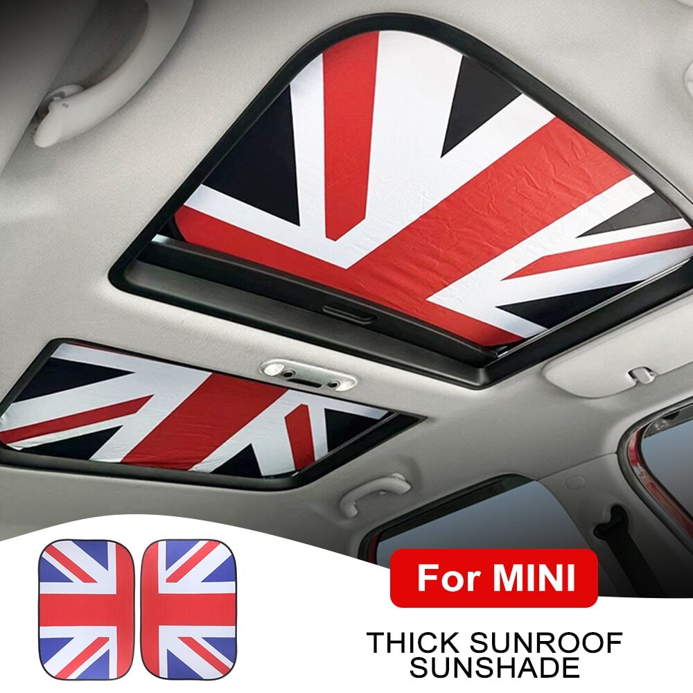 2x Car Sunroof Sun Shade Foldable Covers for MINI Cooper F55 F56 F54 Accessory Q