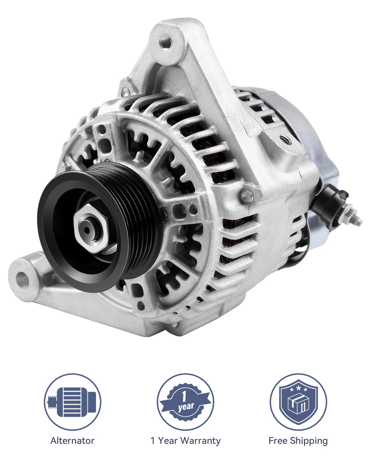 AND0177 New Alternator Fit for 1998-2002 for Chevrolet Prizm Base Sedan 4-Door 1.8L