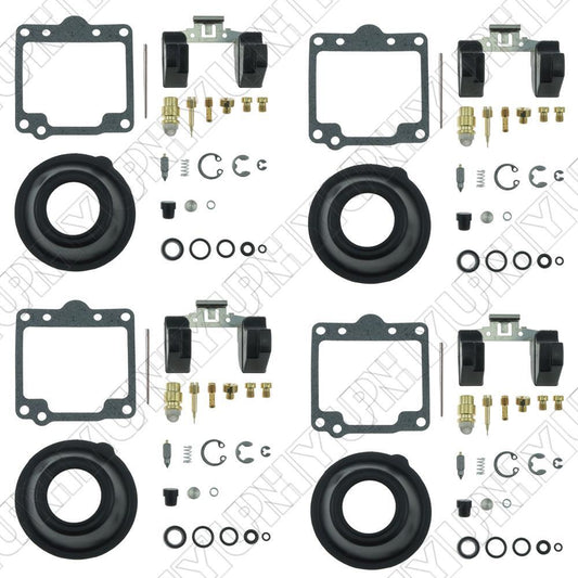 4 Sets Carburetor Repair Kit Fit for Suzuki GS850G GS850GL 1980 1981 1982 1983 Q
