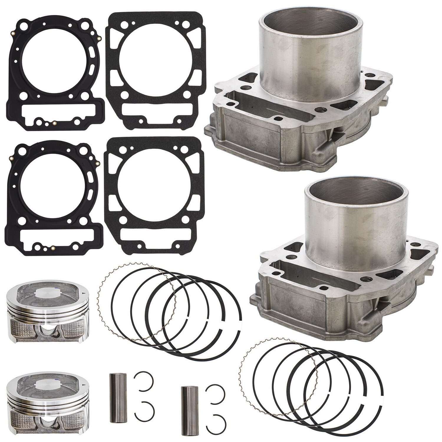 2 Set Cylinder Piston Kit For Bombardier BRP Can-Am Outlander Max 800 06-15